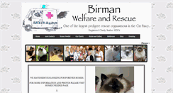 Desktop Screenshot of birmanrescue.co.uk